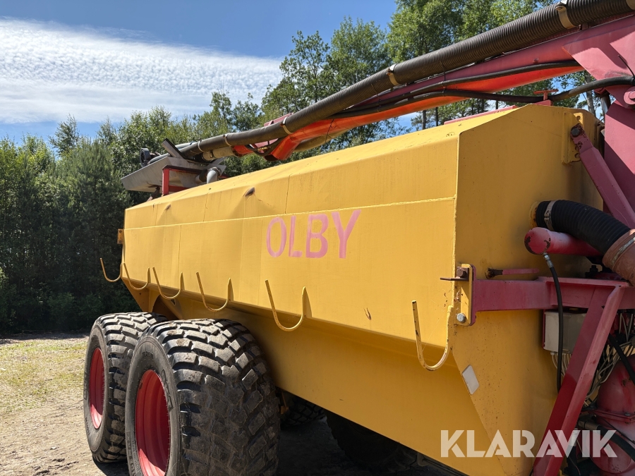 Gödselspridare Olby 12B4 12m3