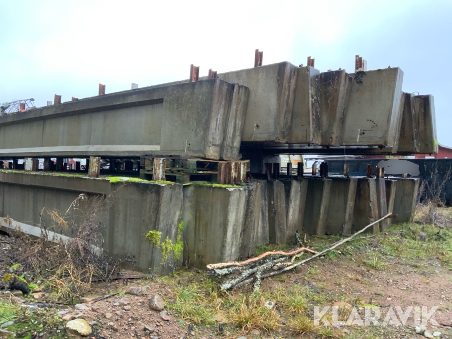 Stomme för maskinhall Strängbetong 3200m2