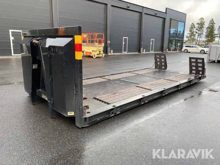 Maskinflak CMT lågbyggt med ramper