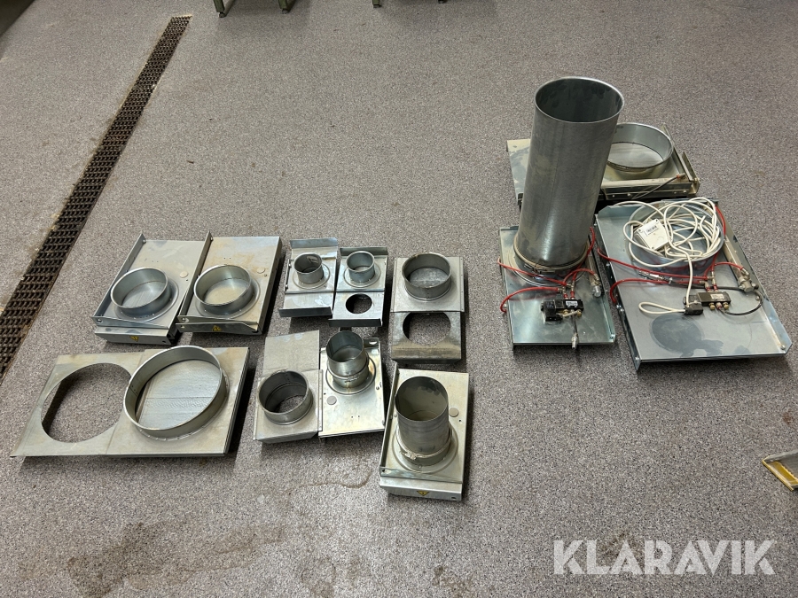 Automat/manuellspjäll till spånsug