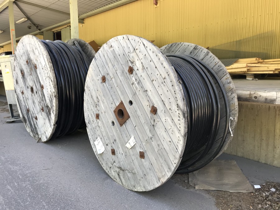 Högspänningskabel 750 m frånskiljare nytt