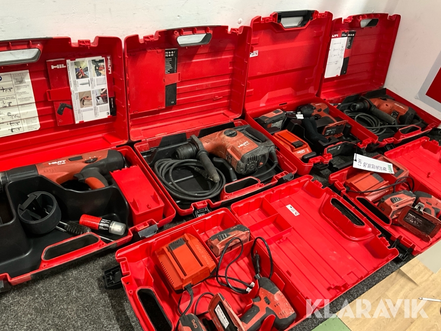 Handverktyg 6st Hilti