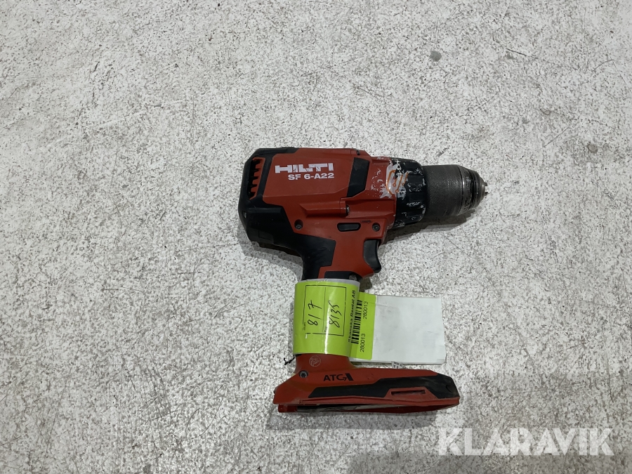 Skruvdragare batteri Hilti SF 6-A22