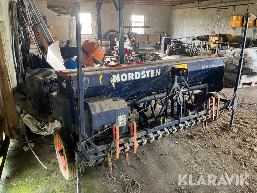 Såmaskin Nordsten LiftoMatic CLG 250 MK2, Gotland, Klaravi