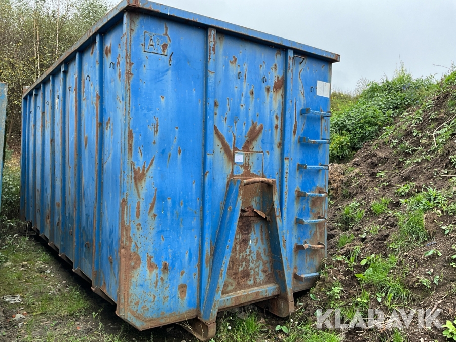 Lastväxlarcontainer 38 m3