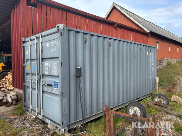 Container 20 fot isolerad