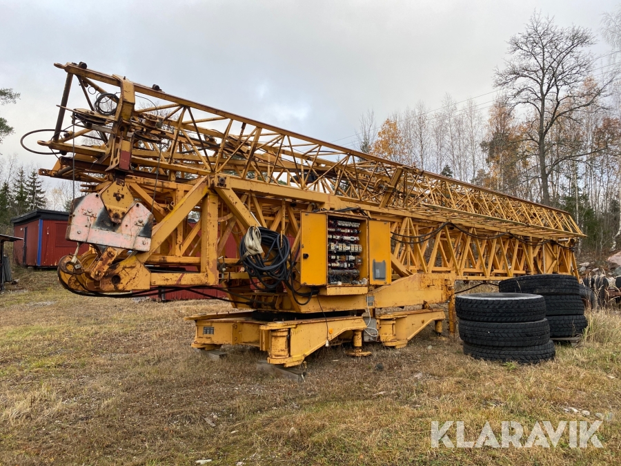 Semi-mobil tornkran Liebherr 112K