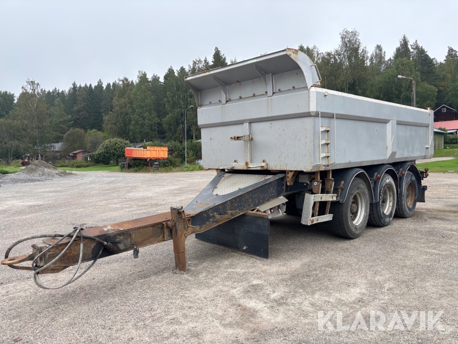 Tippsläp BK:S 3 axlad