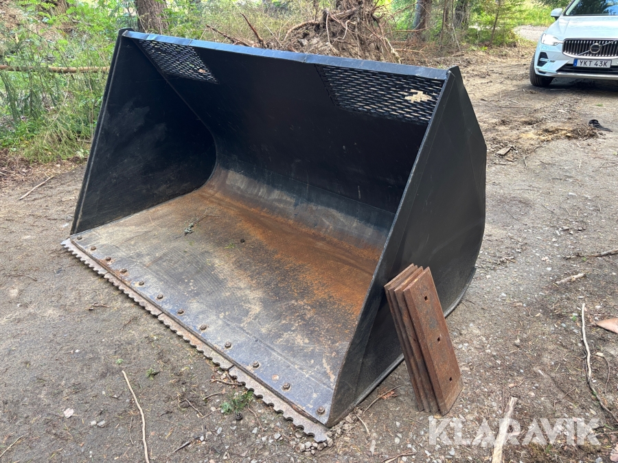 Snöskopa Stora BM med dubbla stål