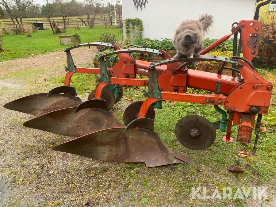 Plog Kverneland A8, 3 skärig, trepunkt