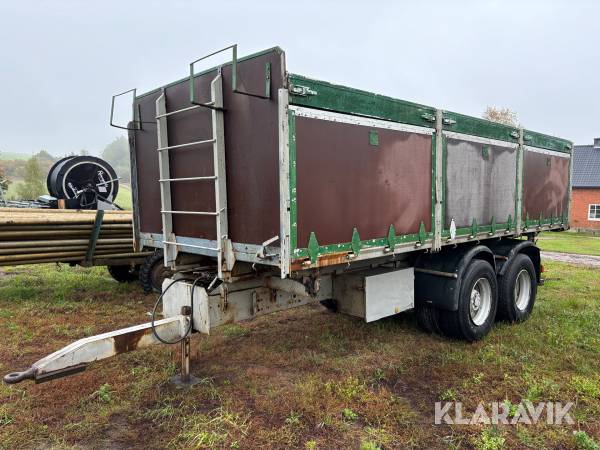 Spannmålsvagn Volvo 15 ton