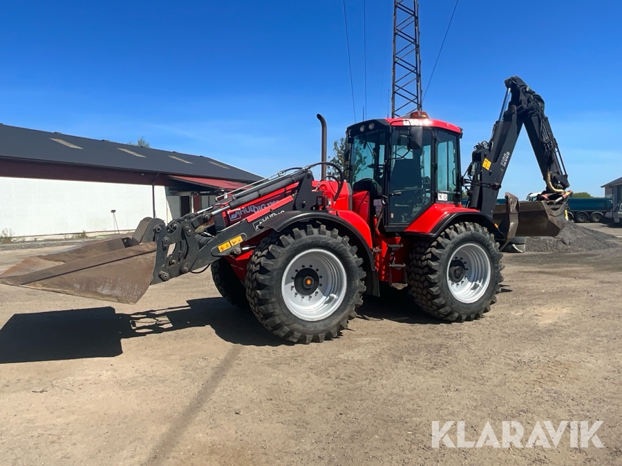 Grävlastare Huddig 1260 B med tiltrotator