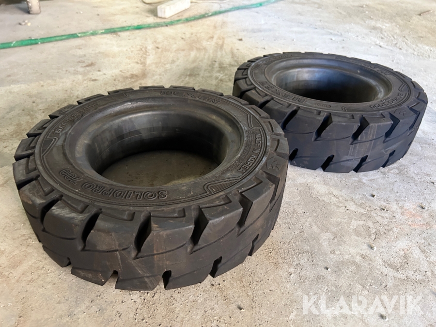 Truckdäck massiva Nexen Solidpro 15x4.5-8 - 2 st