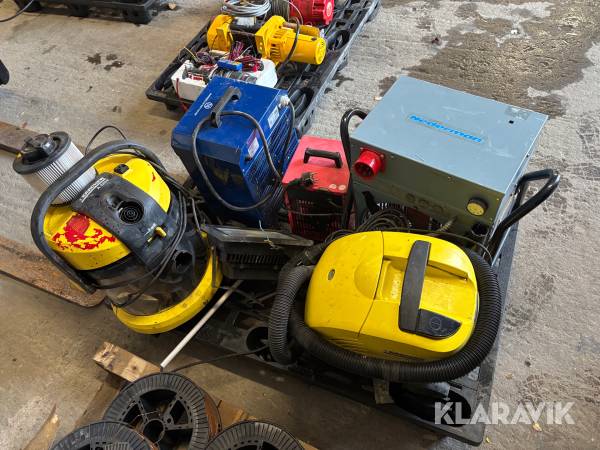 Värmefläktar, dammsugare