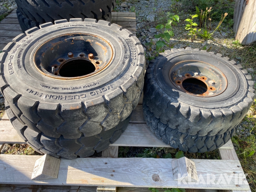 Truckhjul 6.50-10 /5.00-8 4 st