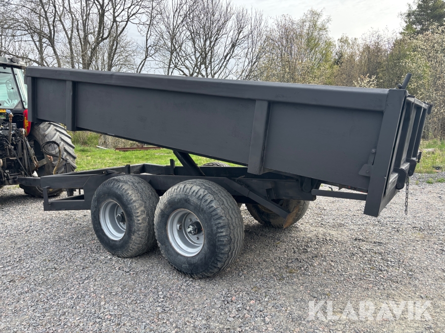 Tippkärra / Dumpervagn ramstyrning