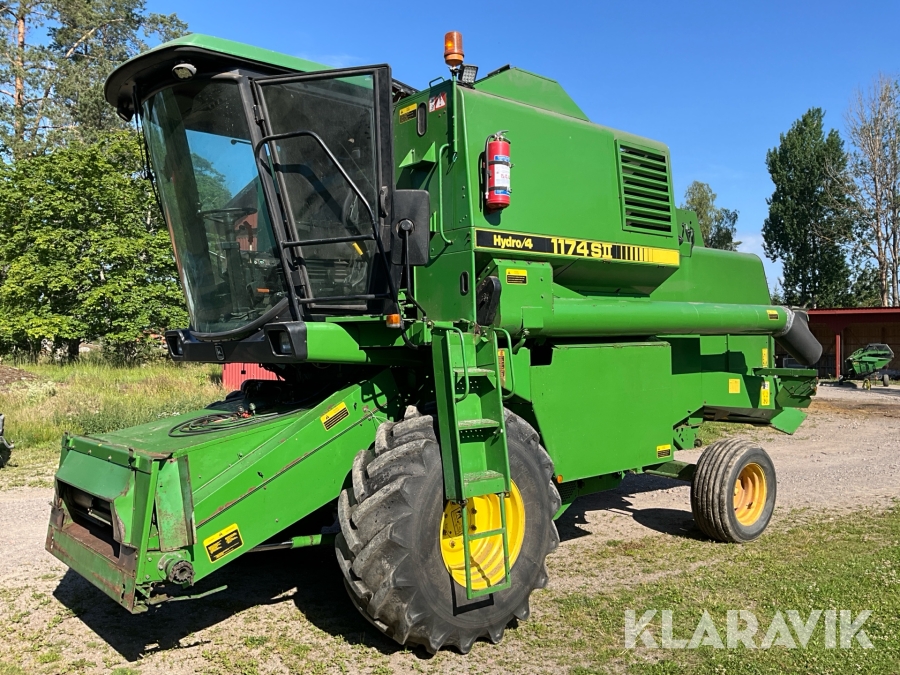 Skördetröska John Deere 1174 S2 Hydro4 16fot