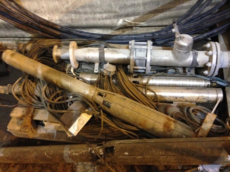 4 st Djuphålspumpar Djuphålspump kompletta