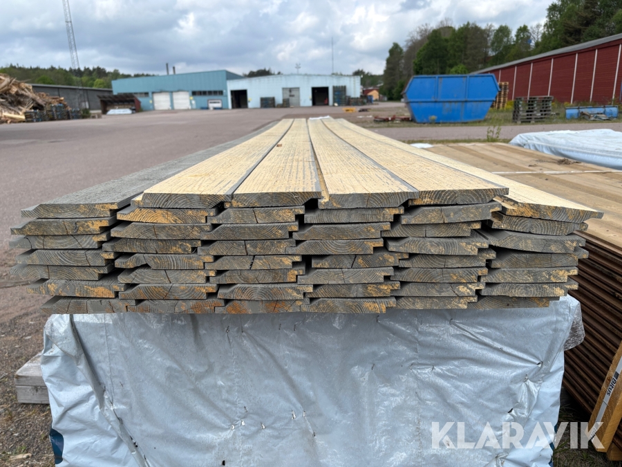 Panel enkelfas 22x145x5100mm 46st