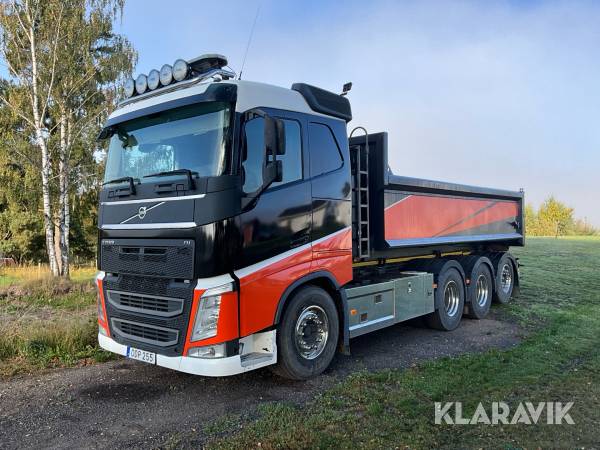 Lastväxlare Volvo FH500 med flak