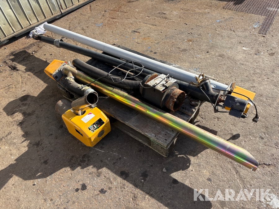 Tillbehör och reservdelar för pelletsbrännare