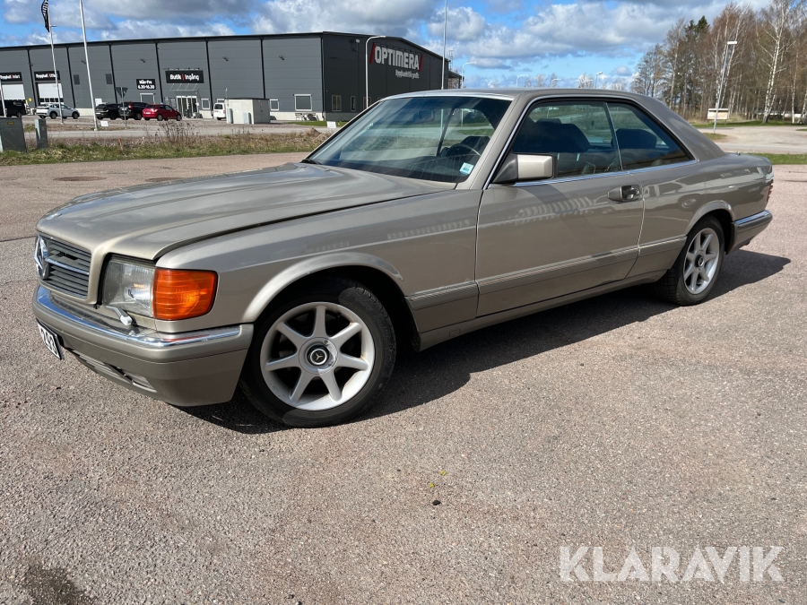 Veteranbil Mercedes-Benz 560 SEC Coupé V8