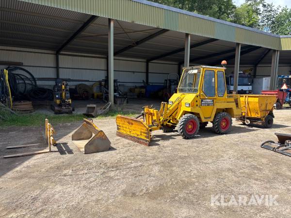 Hjullastare Kramer Allrad 112 SL med redskap