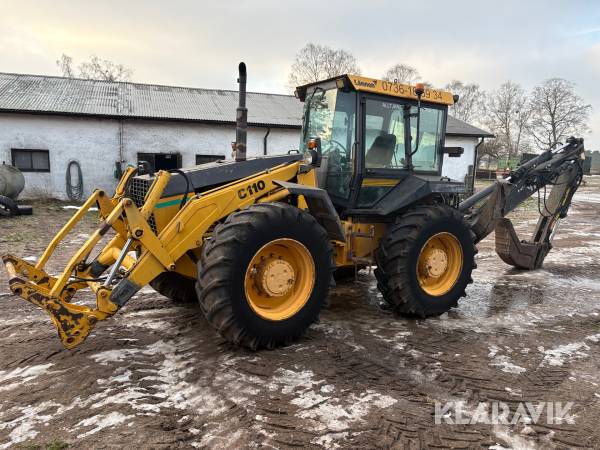 Grävlastare Lännen C110 med redskap