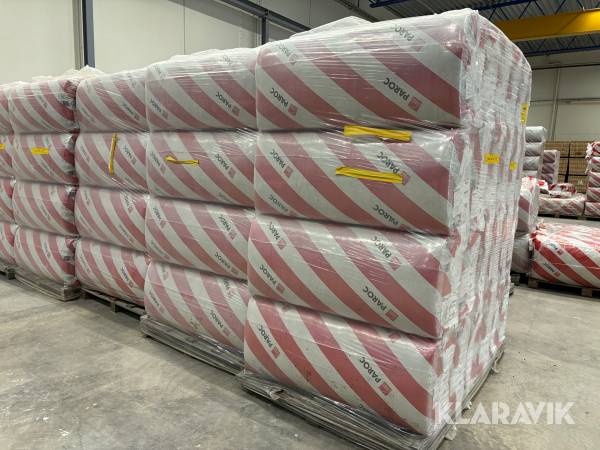 Isolering Paroc 220mm 515x1170 4 pall ca 170 m²