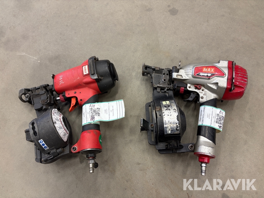 Pappspikpistol 2 st Max/haubold