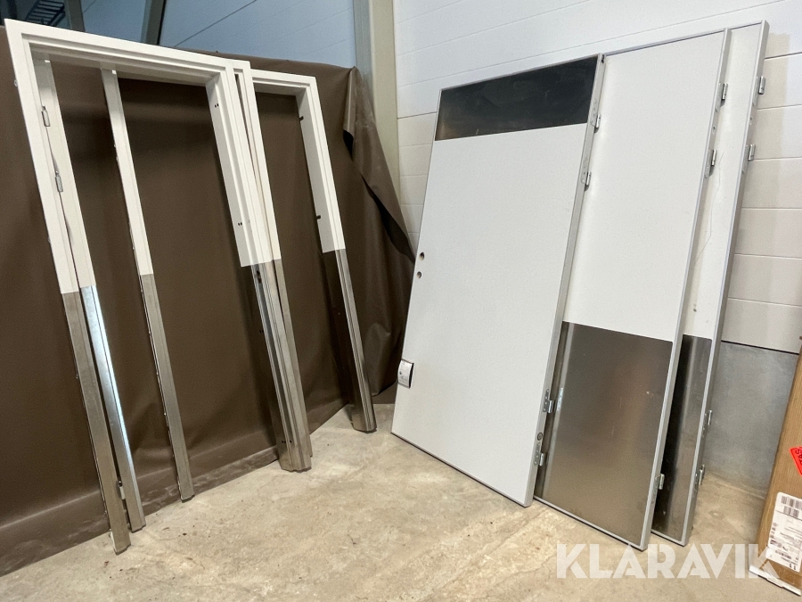 Kraftiga säkerhetsdörrar 5st Moddörr