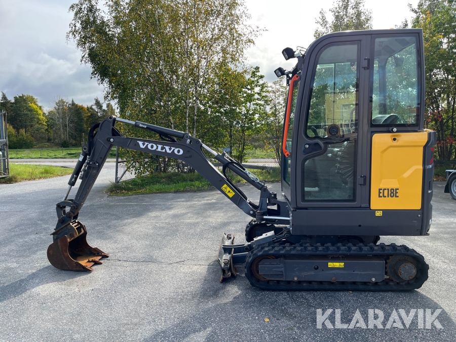 Grävmaskin Volvo EC18E