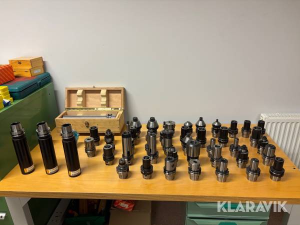 HSK 63-verktyg mestaldes Sandvik 48 delar