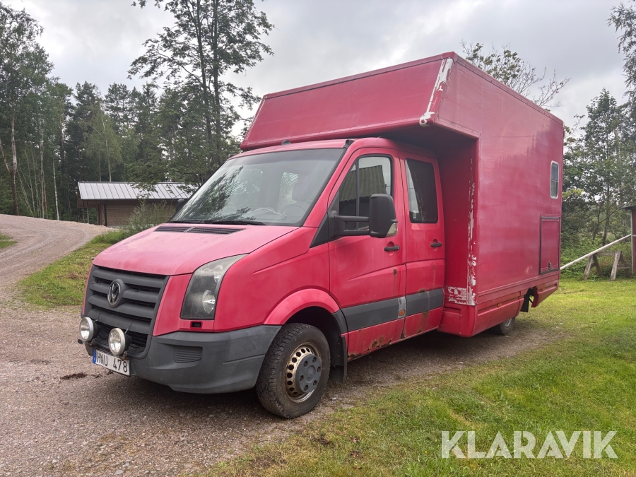 Hästtransport Volkswagen Crafter