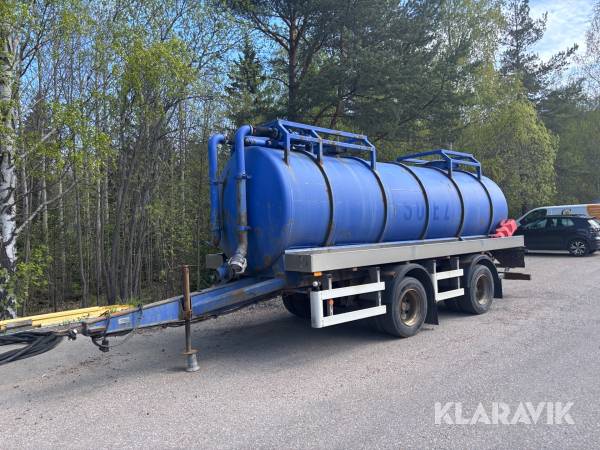 Slamsläp 15 kubik