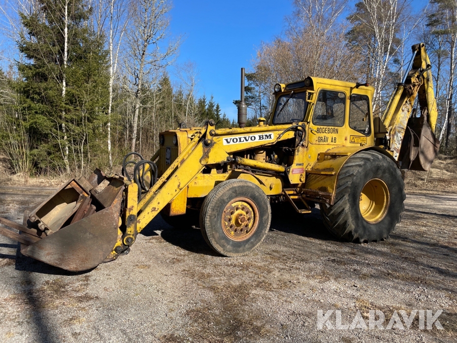 Traktorgrävare Volvo BM GM T-614