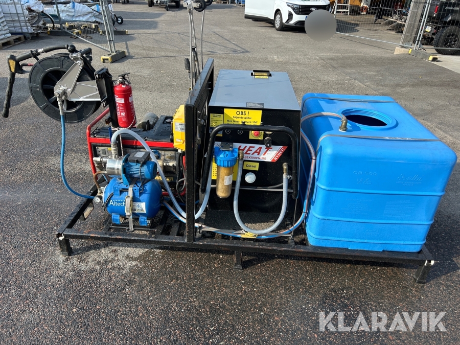 Hetvattentvätt Clena HV11 max 104 grader