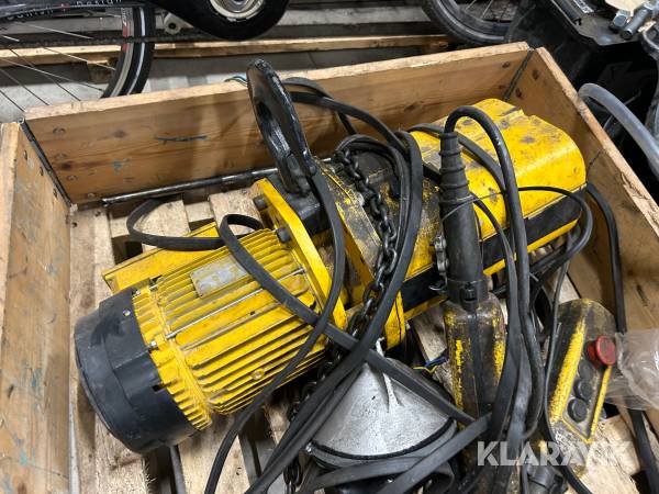 Telfer & svängkran Kone 1 ton