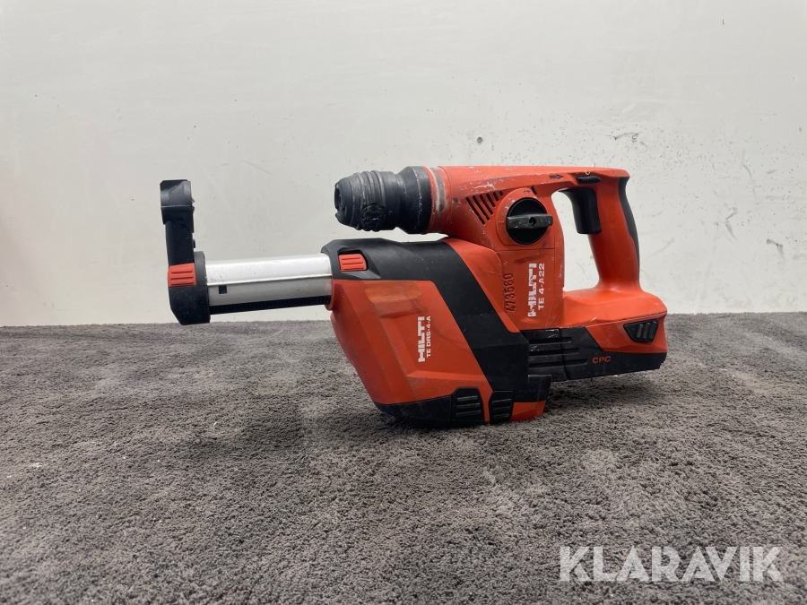 Borrhammare med dammsugare Hilti TE 4-A22, TE DRS-4-A