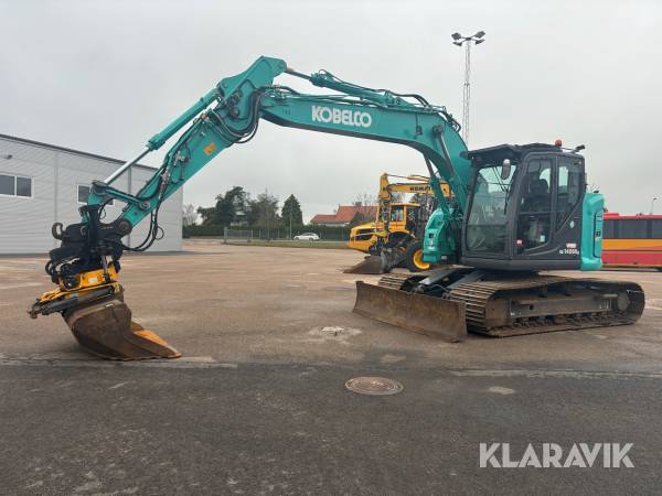 Grävmaskin Kobelco SK140SRLC-7 med skopor