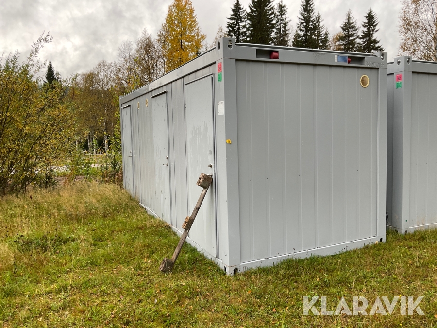 WC & Duschbod   20fot container