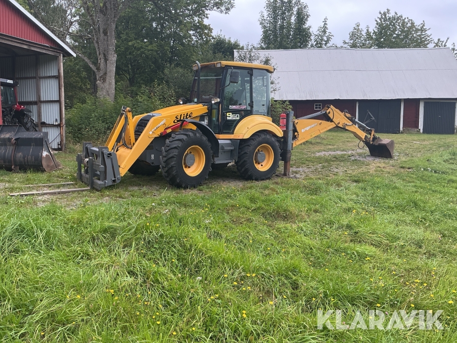 Traktorgrävare Fermec 960 elit med redskap