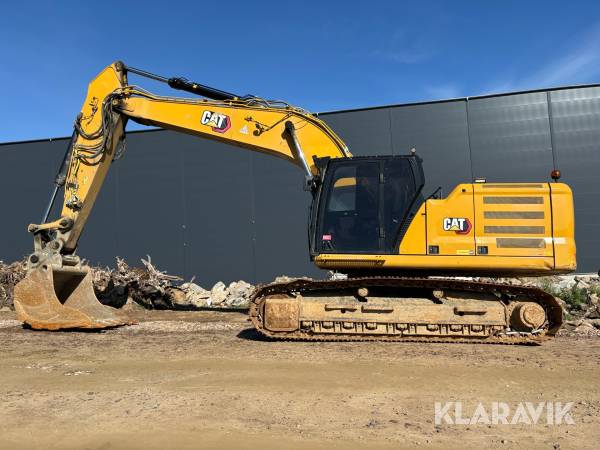 Grävmaskin CAT 330 + skopa