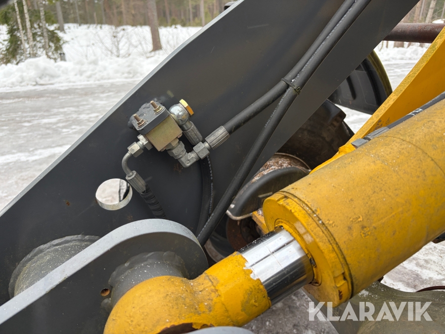 Hjullastare Everun ER416 PRO med redskap