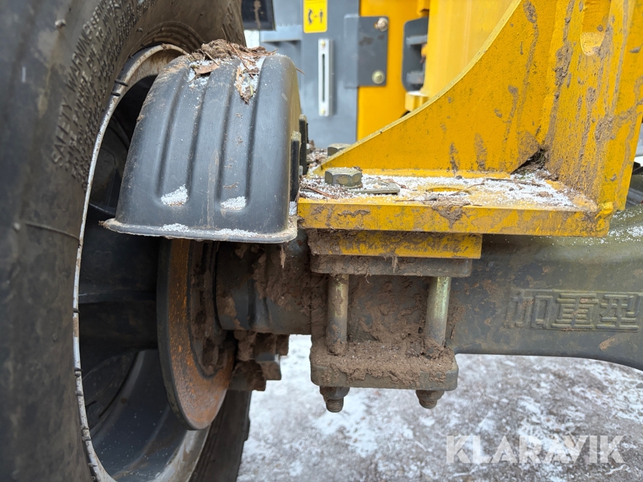 Hjullastare Everun ER416 PRO med redskap