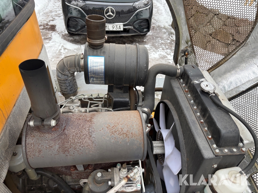 Hjullastare Everun ER416 PRO med redskap