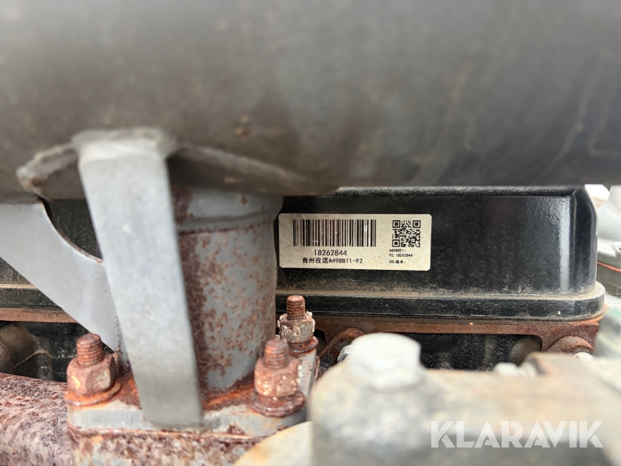 Hjullastare Everun ER416 PRO med redskap