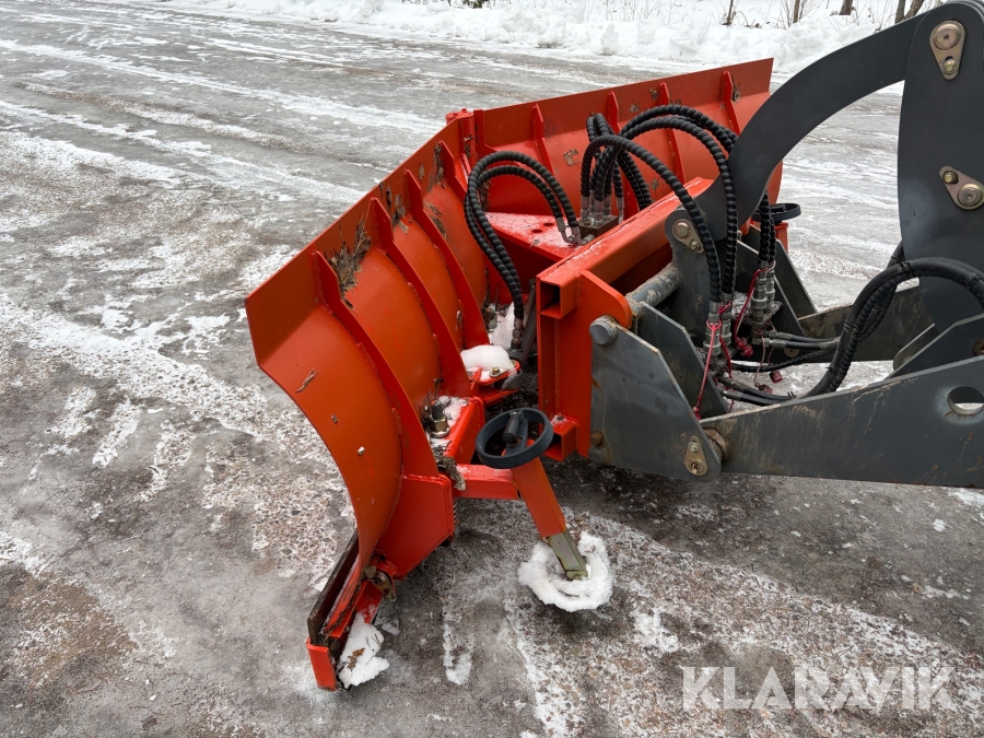 Hjullastare Everun ER416 PRO med redskap