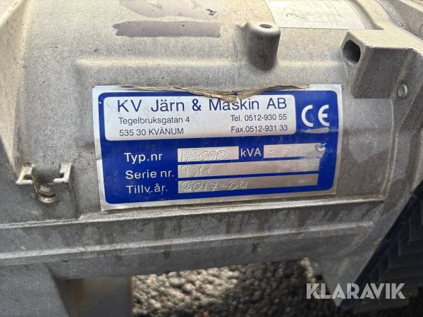 Elverk KV Järn H3000