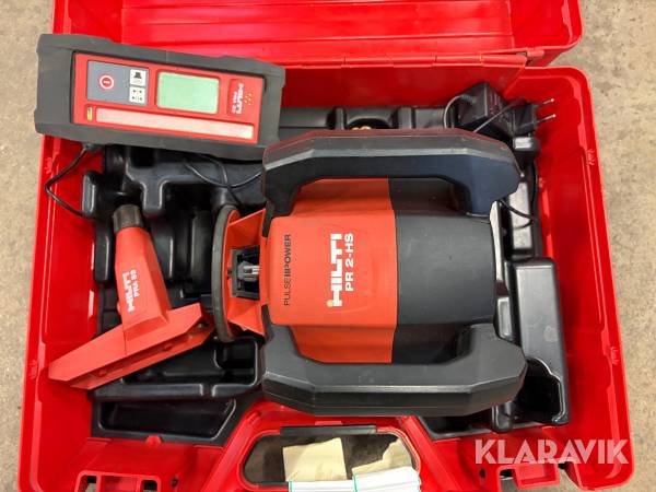 Planlaser 1 st,  Lasermottagare 1 st Hilti PR 2-HS / PRA 20